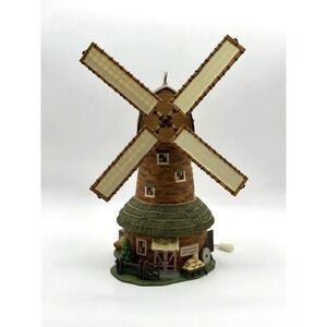 DEPT 56 DICKENS VILLAGE SERIES CROWNTREE FRECKLETON WINDMILL - RETIRED